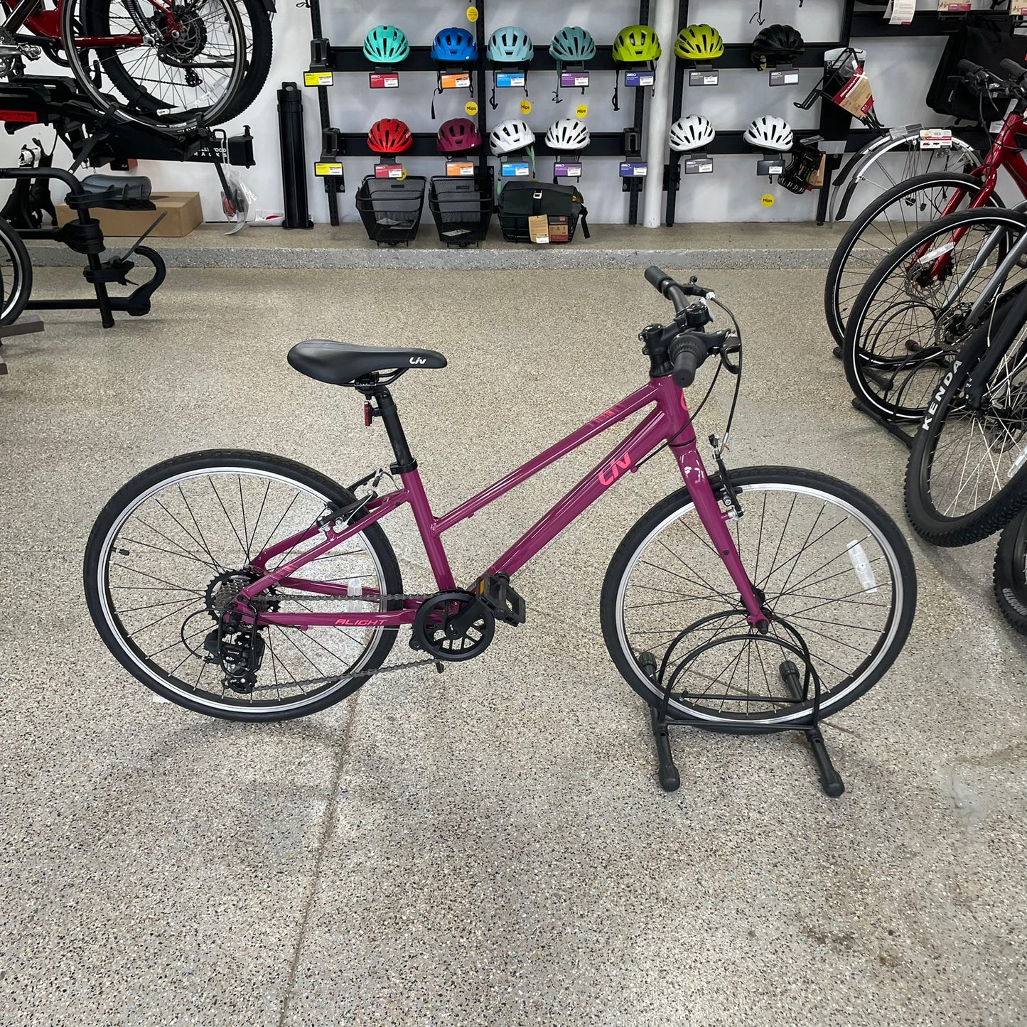 Liv Alight 24 Kids Hybrid Bike, for 4'3" - 4'11"